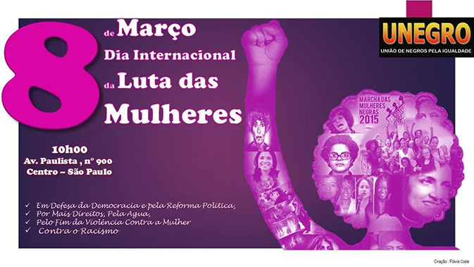 Ato 8 de marco - dia internacional da luta das mulheres_2015