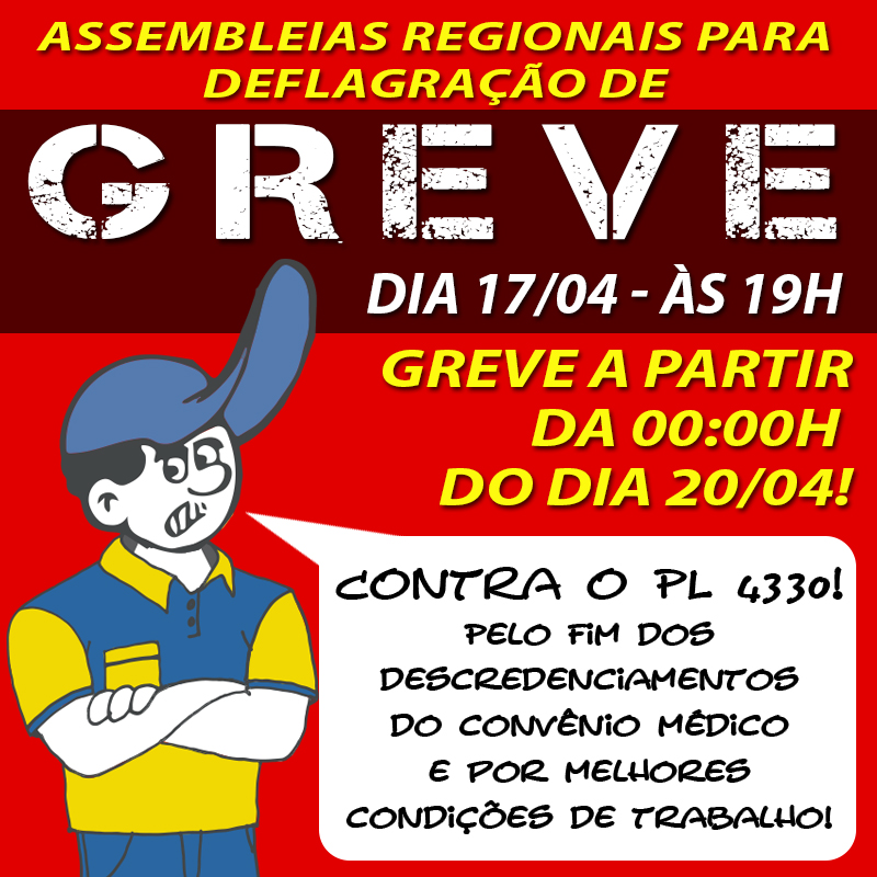 arte greves regionais