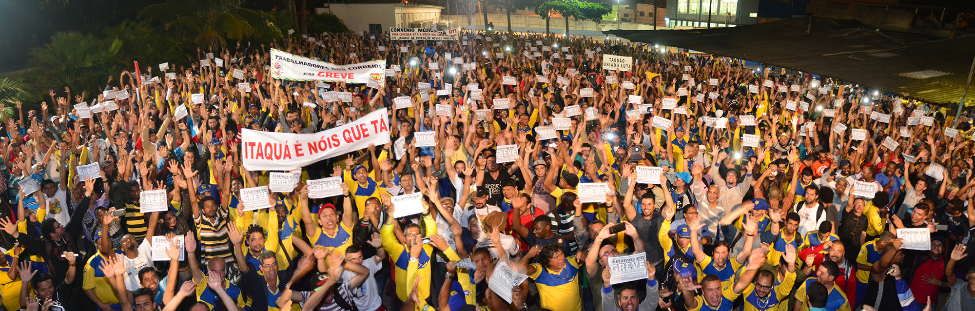 Trabalhadores deflagram greve - 16-09-2015